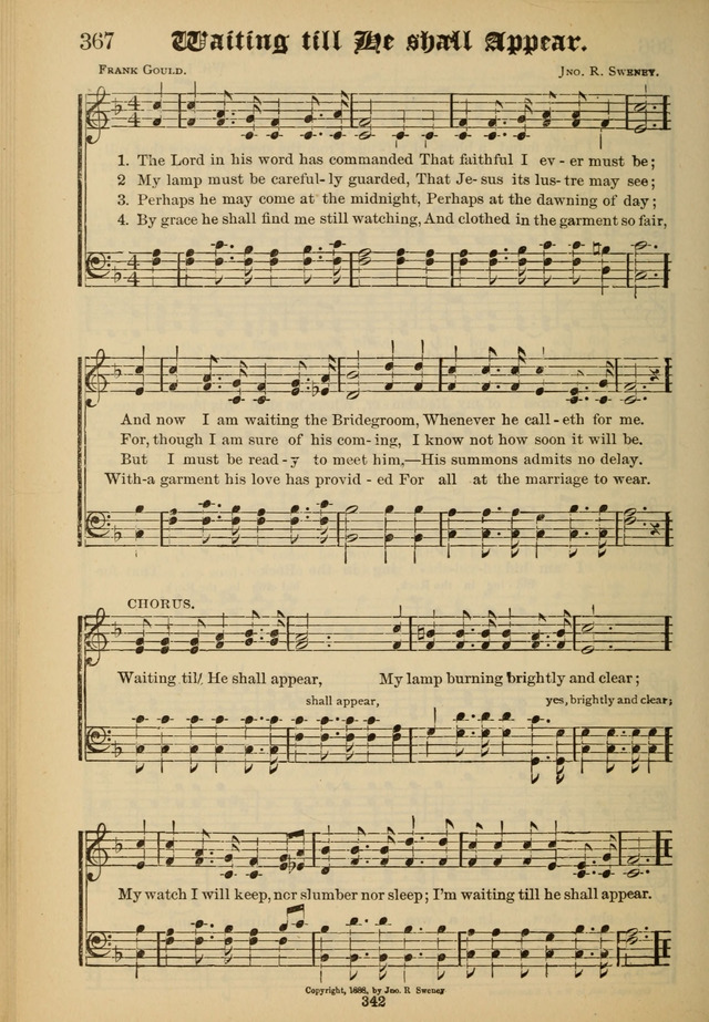 Sacred Trio: comprising Redemption Songs, Showers of Blessing, the Joyful Sound page 338