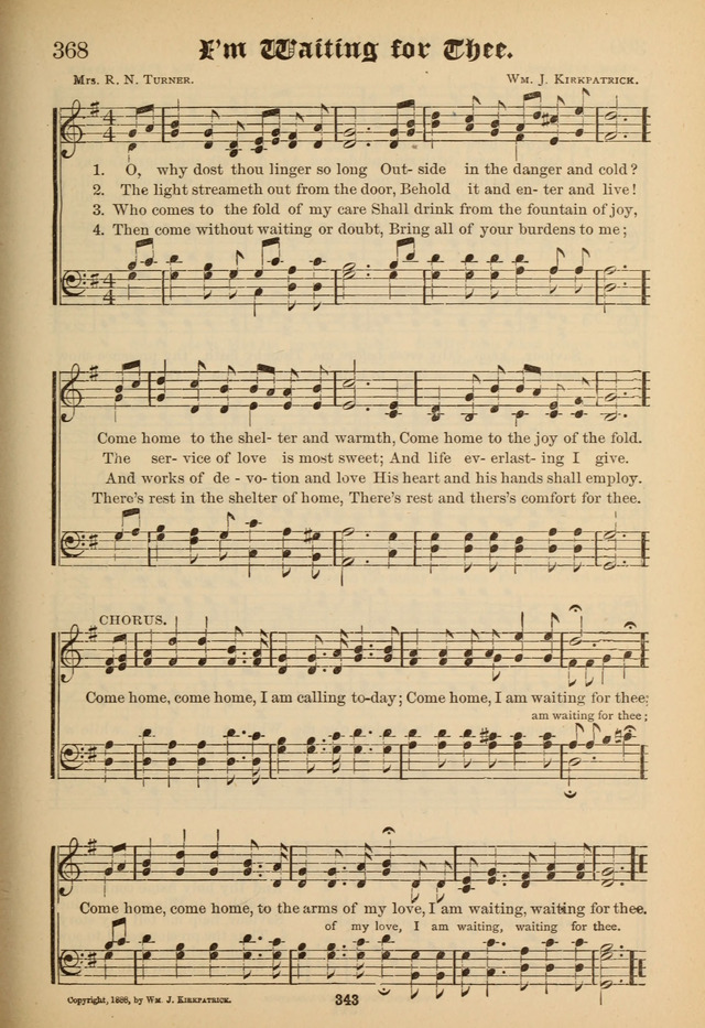 Sacred Trio: comprising Redemption Songs, Showers of Blessing, the Joyful Sound page 339