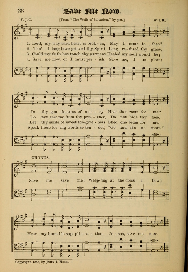 Sacred Trio: comprising Redemption Songs, Showers of Blessing, the Joyful Sound page 34