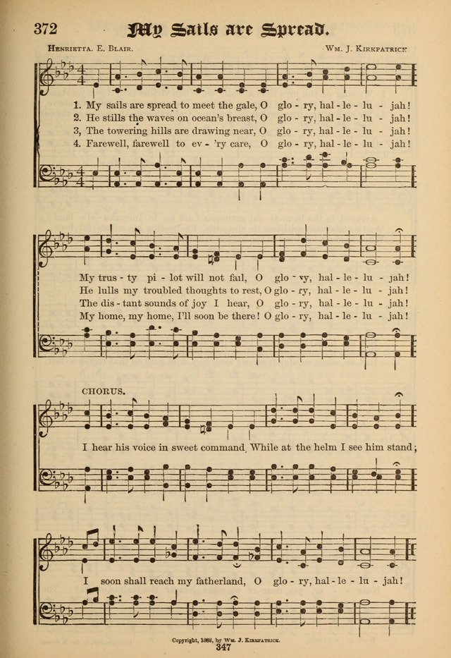 Sacred Trio: comprising Redemption Songs, Showers of Blessing, the Joyful Sound page 343