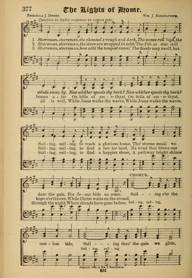 Sacred Trio: comprising Redemption Songs, Showers of Blessing, the Joyful Sound page 348