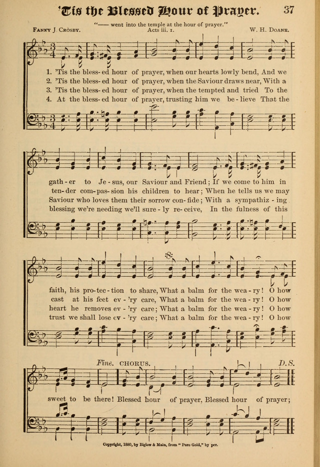 Sacred Trio: comprising Redemption Songs, Showers of Blessing, the Joyful Sound page 35