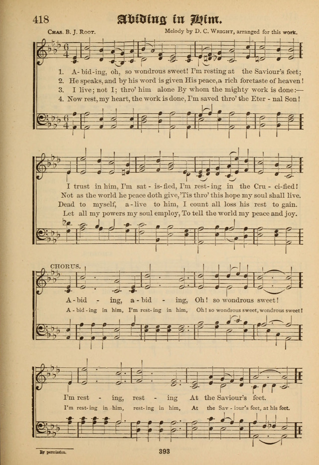 Sacred Trio: comprising Redemption Songs, Showers of Blessing, the Joyful Sound page 389