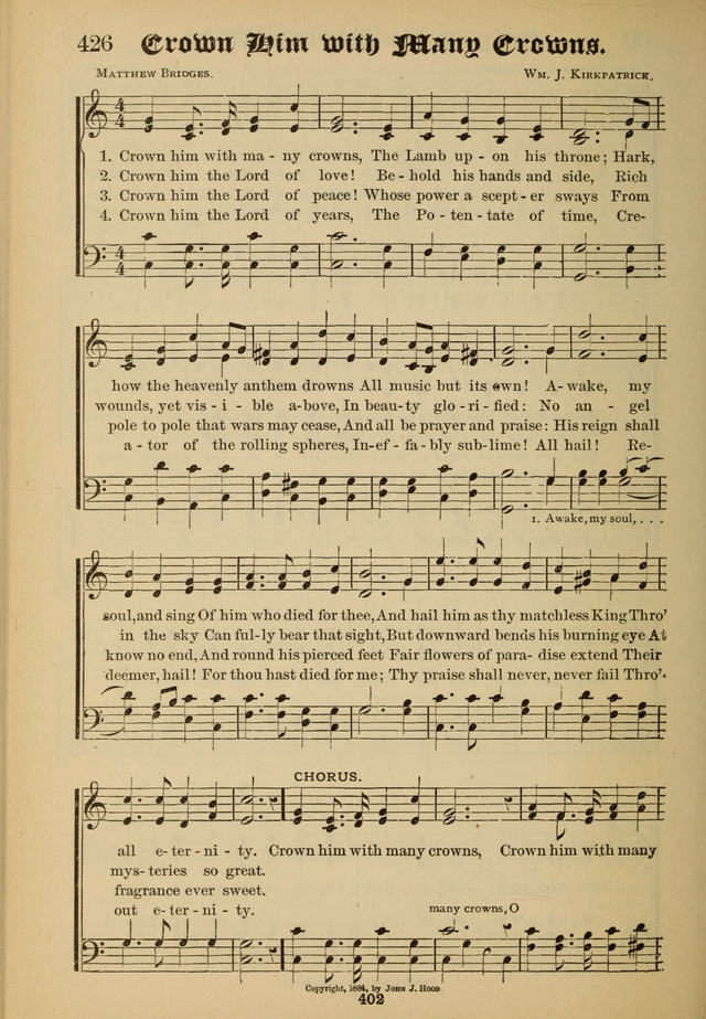 Sacred Trio: comprising Redemption Songs, Showers of Blessing, the Joyful Sound page 398