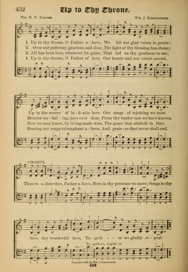 Sacred Trio: comprising Redemption Songs, Showers of Blessing, the Joyful Sound page 404