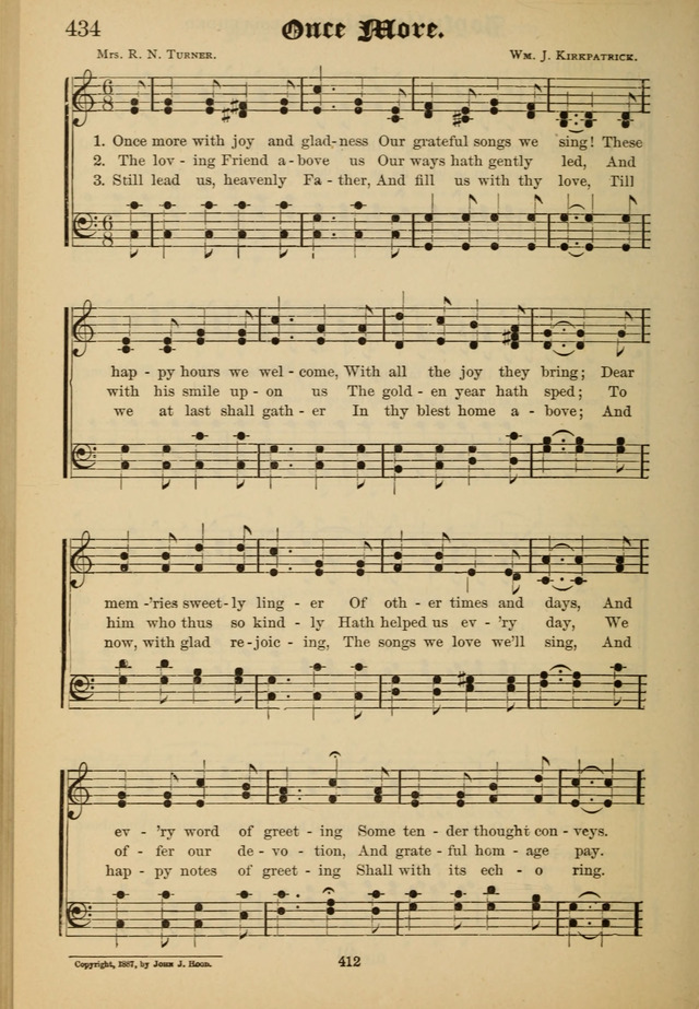 Sacred Trio: comprising Redemption Songs, Showers of Blessing, the Joyful Sound page 408