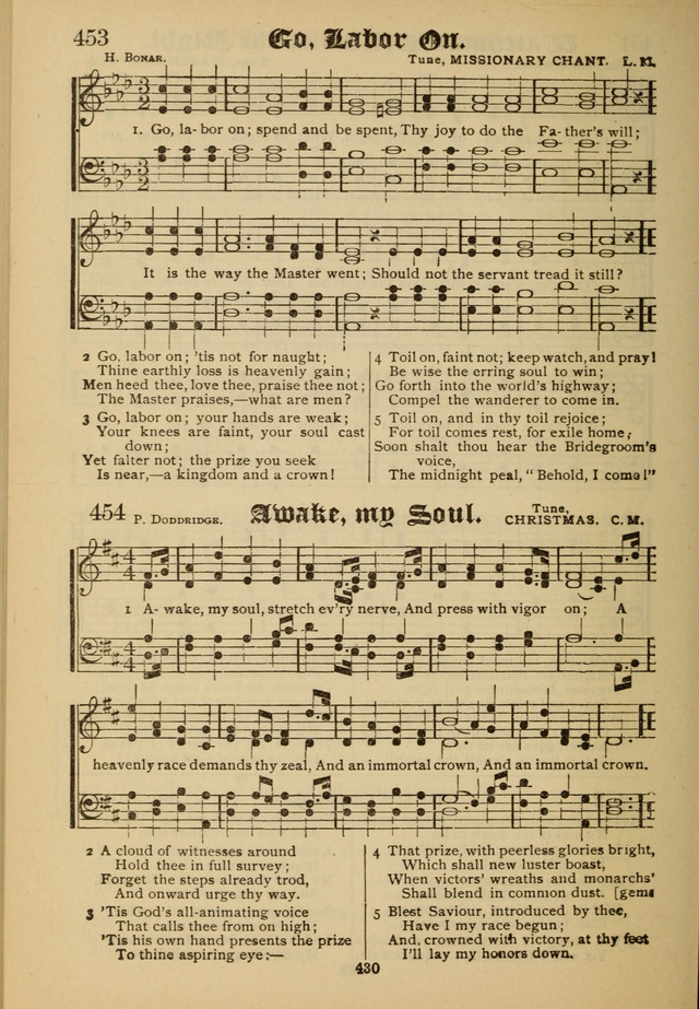 Sacred Trio: comprising Redemption Songs, Showers of Blessing, the Joyful Sound page 426