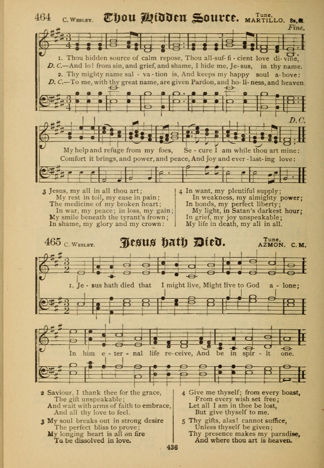 Sacred Trio: comprising Redemption Songs, Showers of Blessing, the Joyful Sound page 432