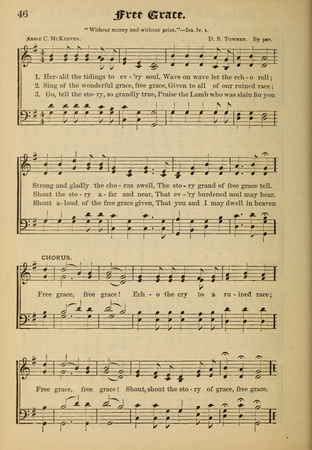 Sacred Trio: comprising Redemption Songs, Showers of Blessing, the Joyful Sound page 44