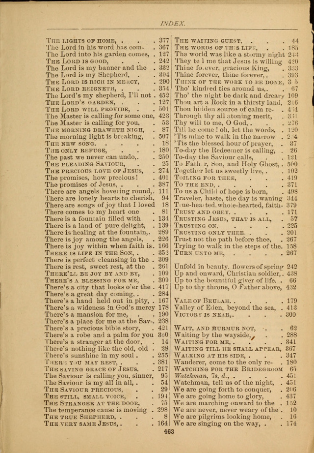 Sacred Trio: comprising Redemption Songs, Showers of Blessing, the Joyful Sound page 457