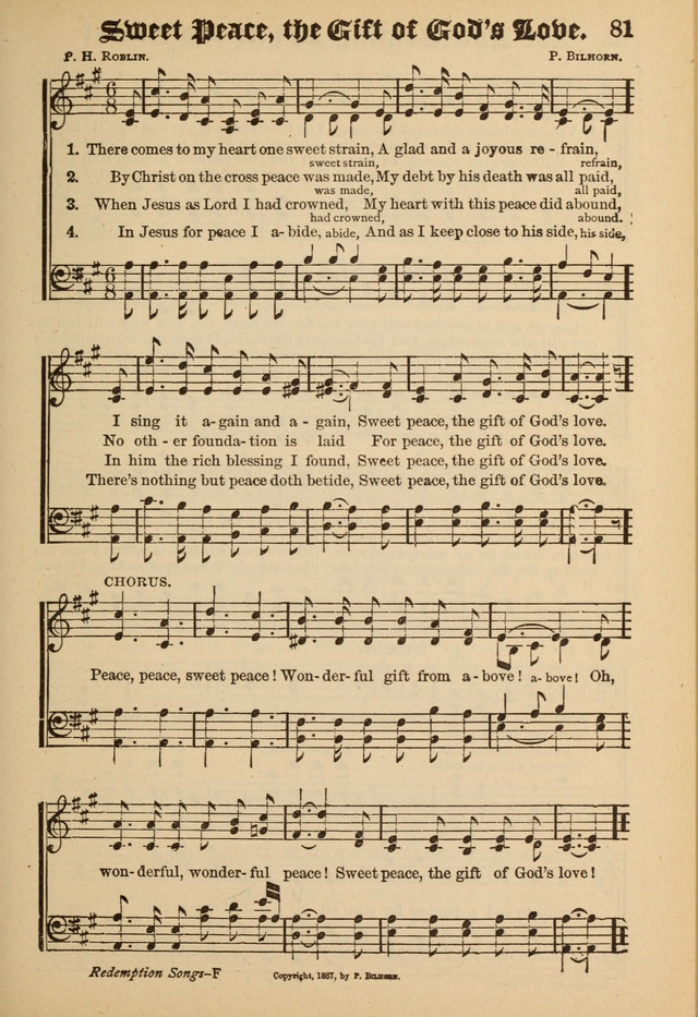 Sacred Trio: comprising Redemption Songs, Showers of Blessing, the Joyful Sound page 79