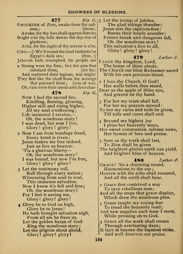 The Sacred Trio: comprising Redemption Songs, Showers of Blessing, The Joyful Sound (Word ed.) page 136