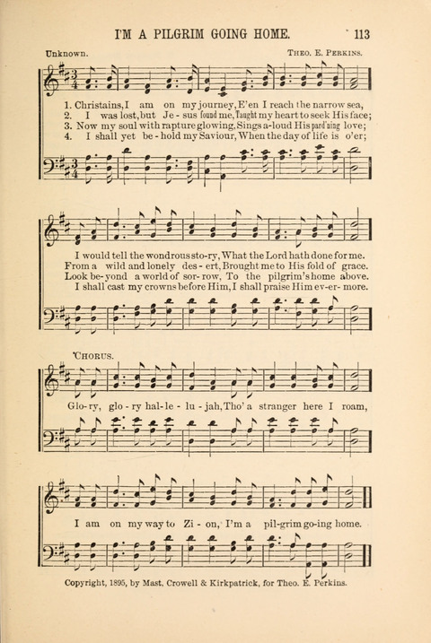 Songs Tried and Proved: for the user of prayer meetings, Sunday schools, general evangelistic work, and the home circle page 113