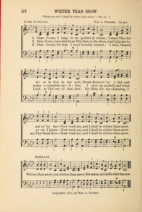 Songs Tried and Proved: for the user of prayer meetings, Sunday schools, general evangelistic work, and the home circle page 118