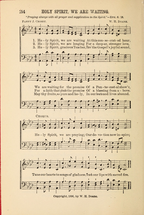 Songs Tried and Proved: for the user of prayer meetings, Sunday schools, general evangelistic work, and the home circle page 154