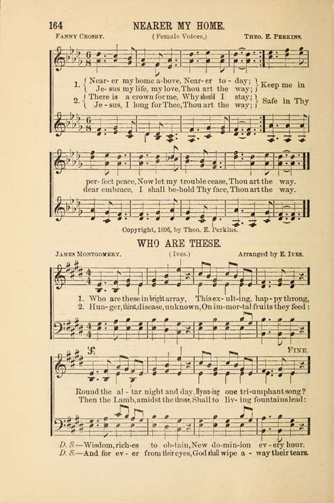 Songs Tried and Proved: for the user of prayer meetings, Sunday schools, general evangelistic work, and the home circle page 164