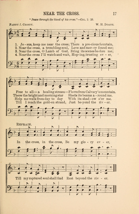 Songs Tried and Proved: for the user of prayer meetings, Sunday schools, general evangelistic work, and the home circle page 17