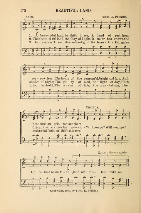 Songs Tried and Proved: for the user of prayer meetings, Sunday schools, general evangelistic work, and the home circle page 178