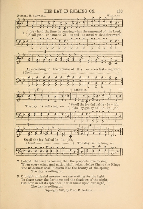 Songs Tried and Proved: for the user of prayer meetings, Sunday schools, general evangelistic work, and the home circle page 183