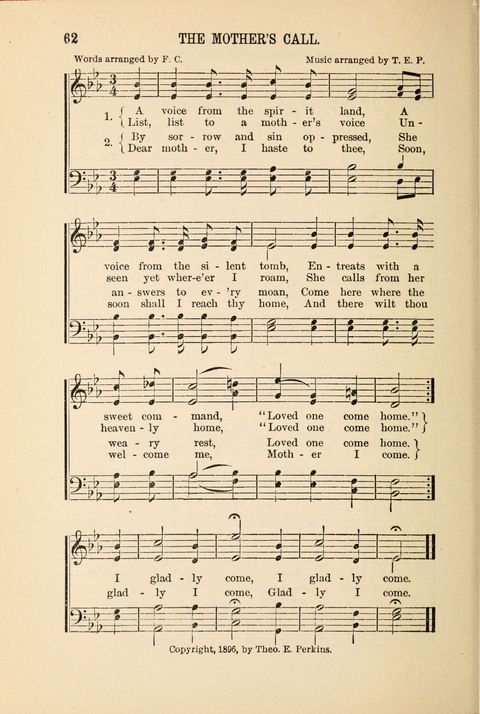 Songs Tried and Proved: for the user of prayer meetings, Sunday schools, general evangelistic work, and the home circle page 62