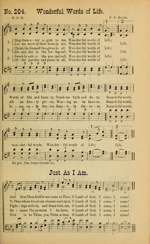 Sing Unto the Lord: A Collection of Sacred Songs page 203