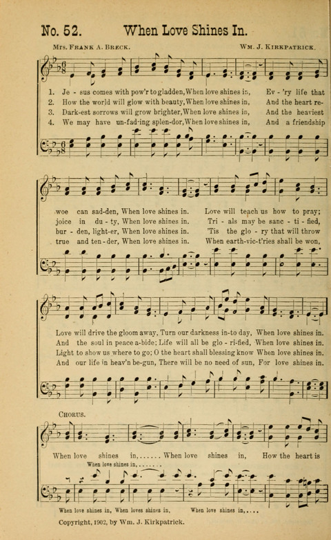 Sing Unto the Lord: A Collection of Sacred Songs page 52