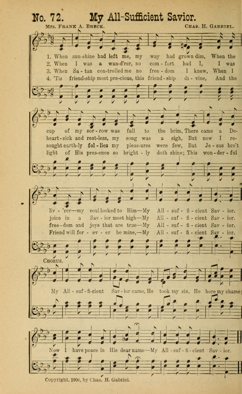 Sing Unto the Lord: A Collection of Sacred Songs page 72