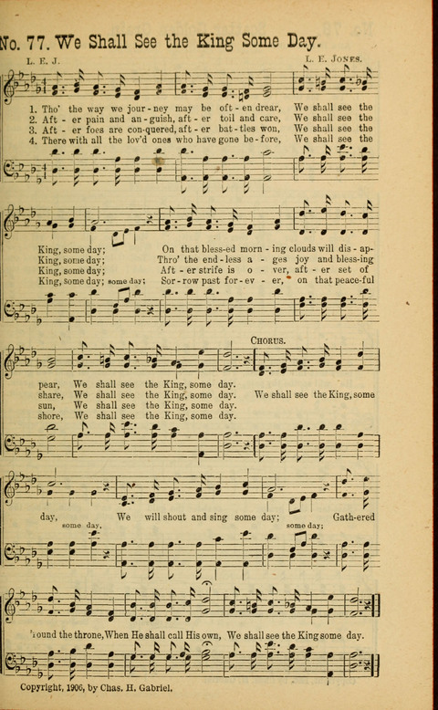 Sing Unto the Lord: A Collection of Sacred Songs page 77