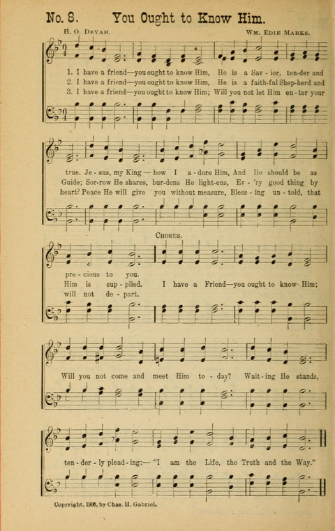 Sing Unto the Lord: A Collection of Sacred Songs page 8