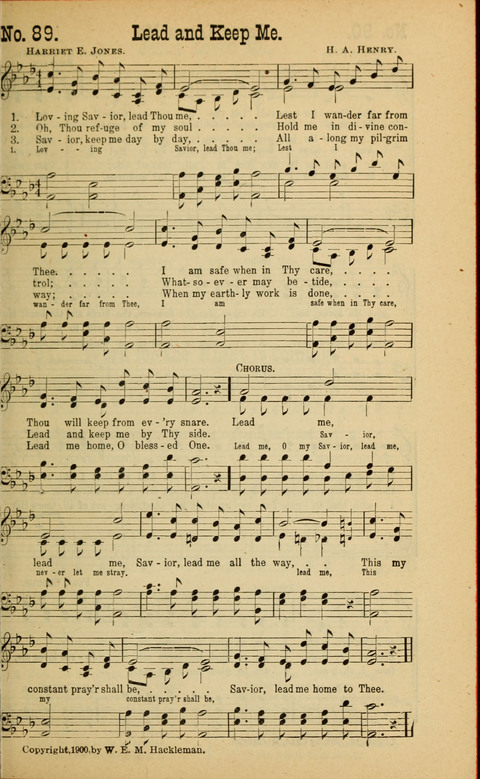 Sing Unto the Lord: A Collection of Sacred Songs page 89