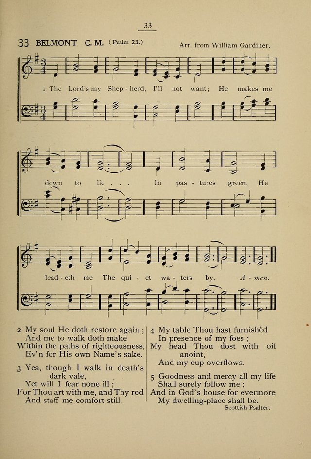 Student Volunteer Hymnal: Fourth International Convention, Toronto, 1902 page 33