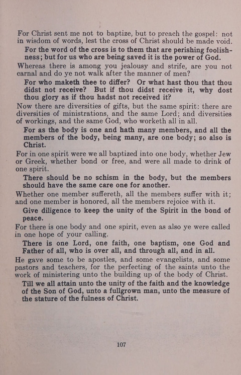 Student Volunteer Hymnal page 107