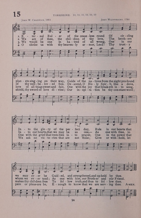 Student Volunteer Hymnal page 14