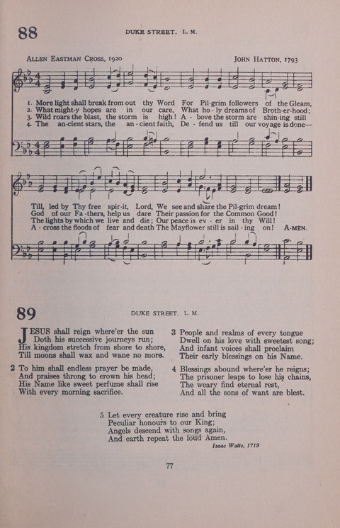 Student Volunteer Hymnal page 77