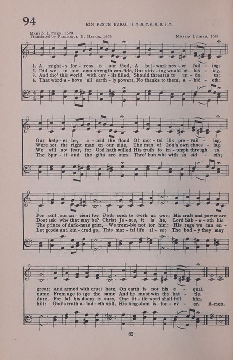 Student Volunteer Hymnal page 82