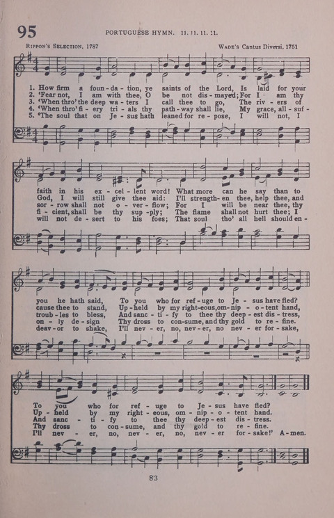 Student Volunteer Hymnal page 83