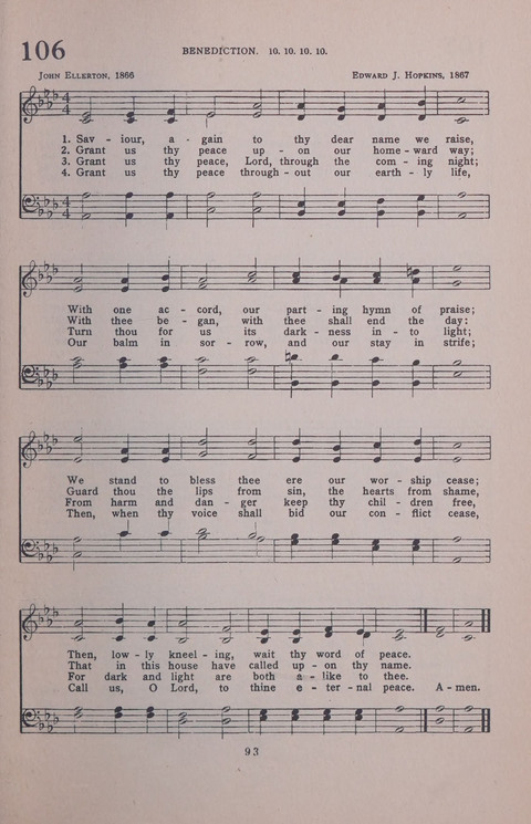 Student Volunteer Hymnal page 93