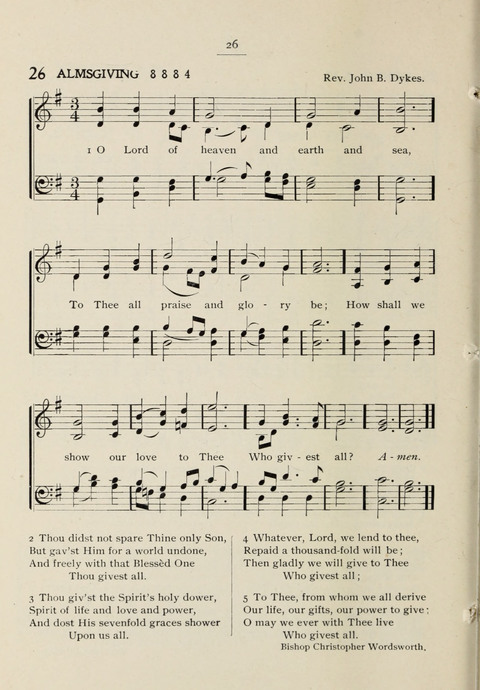 Student Volunteer Hymnal: Sixth International Convention, Rochester, New York page 22