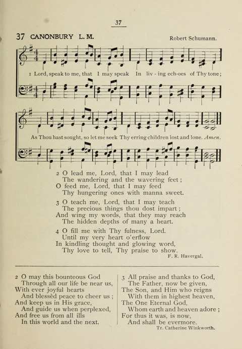 Student Volunteer Hymnal: Sixth International Convention, Rochester, New York page 33