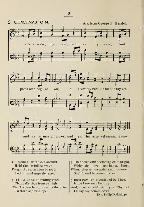 Student Volunteer Hymnal: Sixth International Convention, Rochester, New York page 4