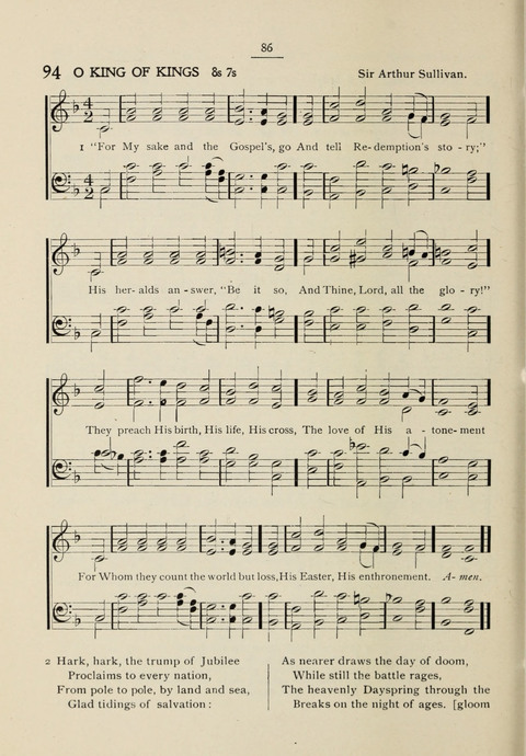 Student Volunteer Hymnal: Sixth International Convention, Rochester, New York page 82