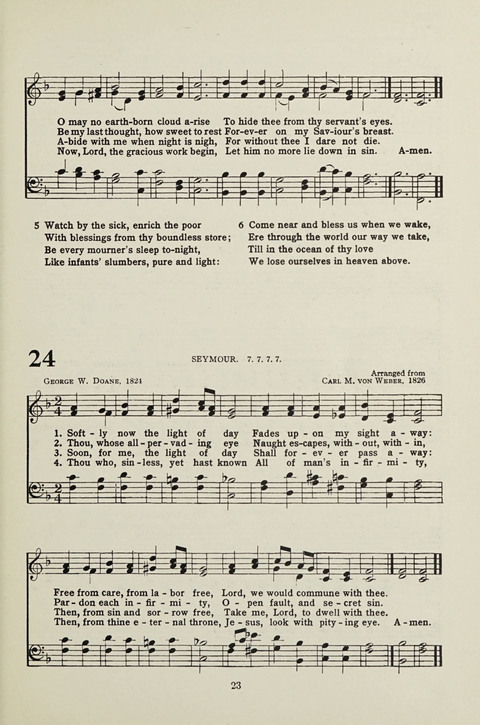 Student Volunteer Hymnal: Student Volunteer Movement for Foreign Missions, Indianapolis Convention, 1923-24 page 19