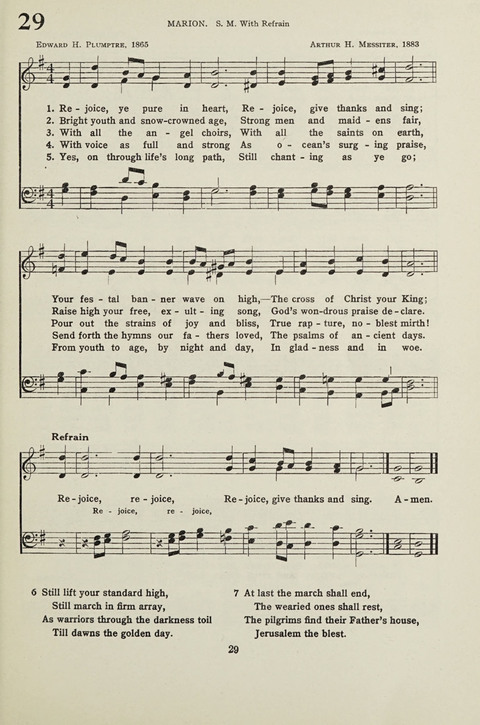 Student Volunteer Hymnal: Student Volunteer Movement for Foreign Missions, Indianapolis Convention, 1923-24 page 25