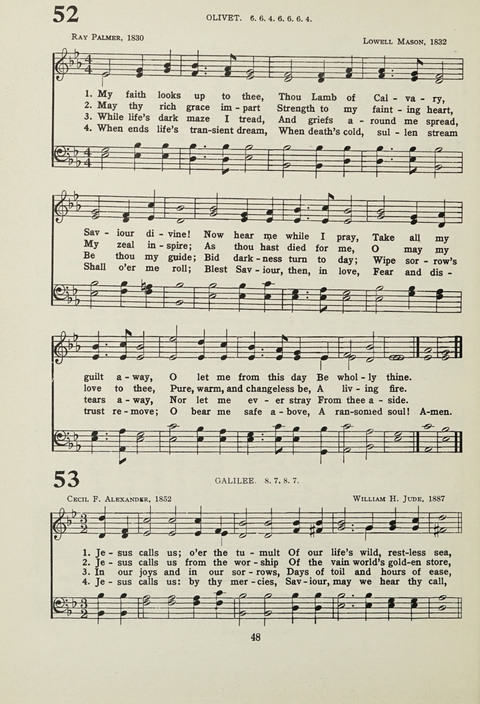 Student Volunteer Hymnal: Student Volunteer Movement for Foreign Missions, Indianapolis Convention, 1923-24 page 44