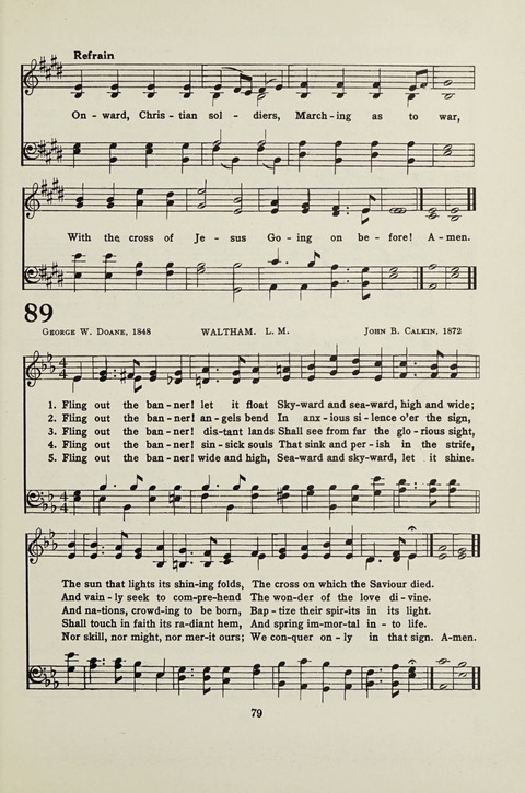 Student Volunteer Hymnal: Student Volunteer Movement for Foreign Missions, Indianapolis Convention, 1923-24 page 75