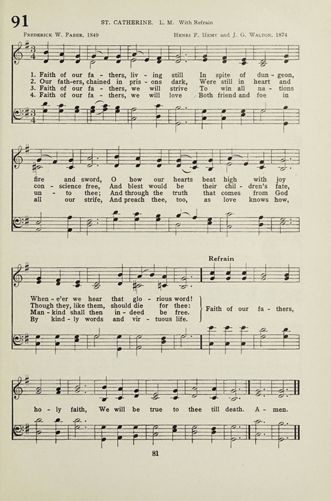 Student Volunteer Hymnal: Student Volunteer Movement for Foreign Missions, Indianapolis Convention, 1923-24 page 77