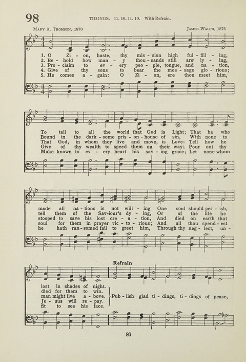 Student Volunteer Hymnal: Student Volunteer Movement for Foreign Missions, Indianapolis Convention, 1923-24 page 82