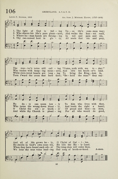 Student Volunteer Hymnal: Student Volunteer Movement for Foreign Missions, Indianapolis Convention, 1923-24 page 89