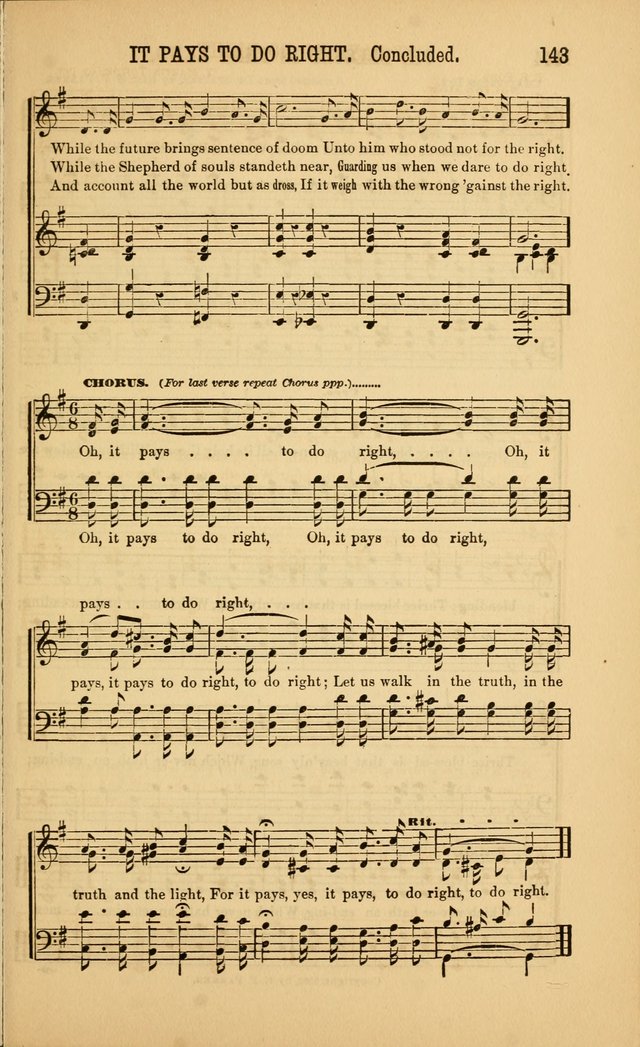 Singing on the Way: a collection of hymns and tunes for Sunday schools, social worship and congregations page 143