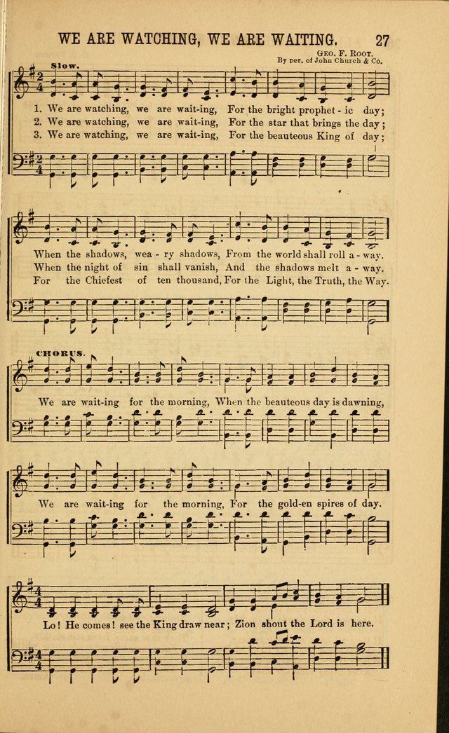 Singing on the Way: a collection of hymns and tunes for Sunday schools, social worship and congregations page 27